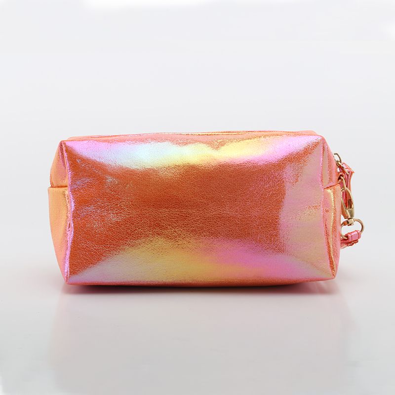 The popular foreign trade "Phantom Color Crack Prince Bag" is a copyrighted and patented "colorful fabric cosmetic bag" and a "shell handbag" detail image 10
