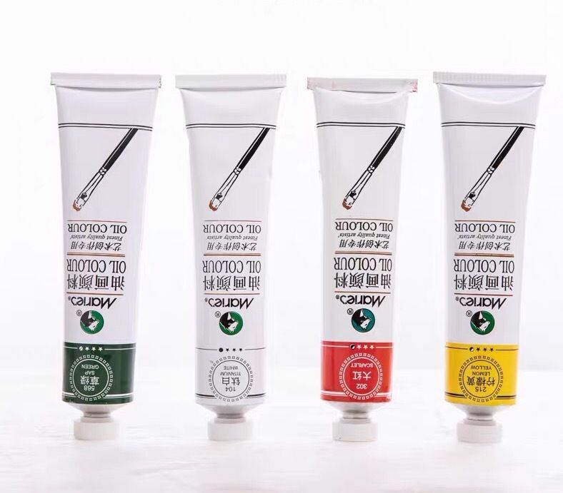 Marley Oil Paints Beginner 170ml Large Tube Artist 12-Color and 24-color Single Tube Set of Art Paints detail image 1