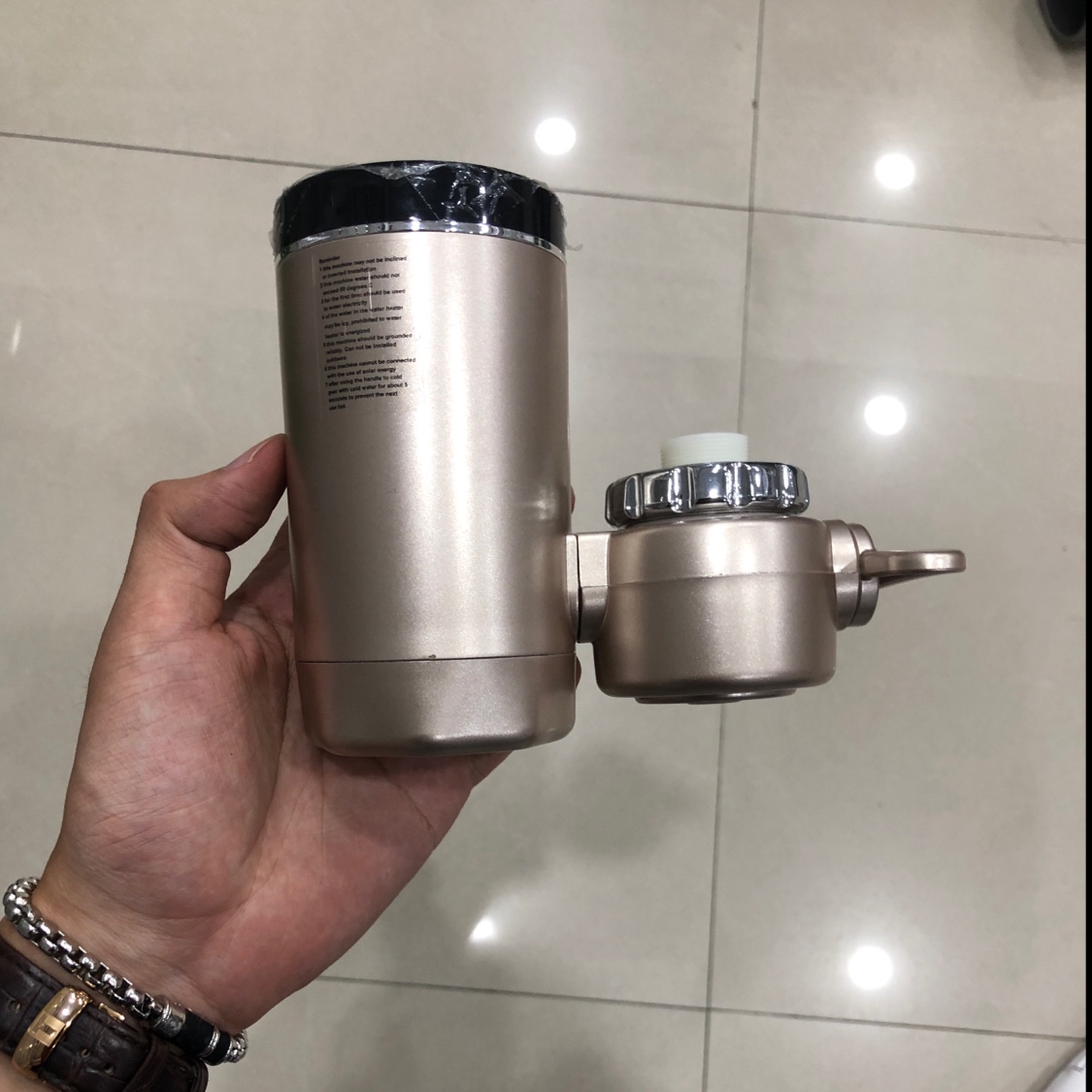 Quick connection type electric tap 2 full figure