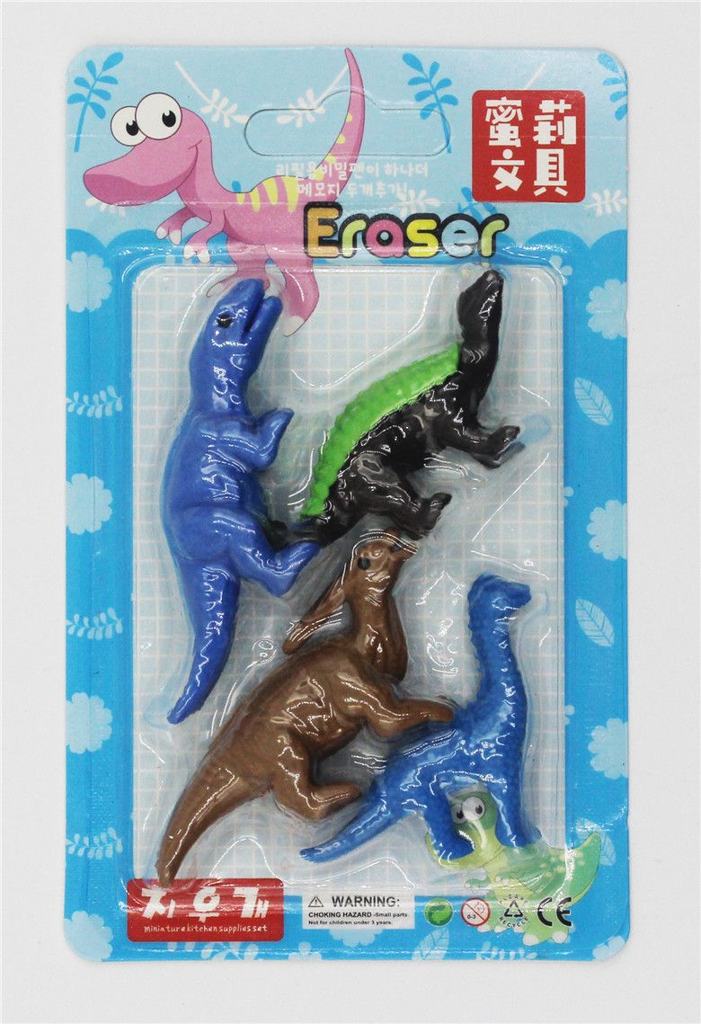 Xk-012造型橡皮新款可爱恐龙橡皮擦 韩版创意动物橡皮详情图3