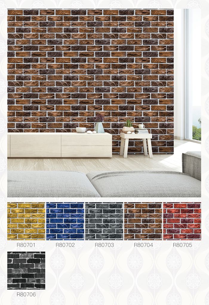 wallpaper, PVC wallpaper, PVC waterproof wallpaper, 3D wallpaper wall cover Item Picture