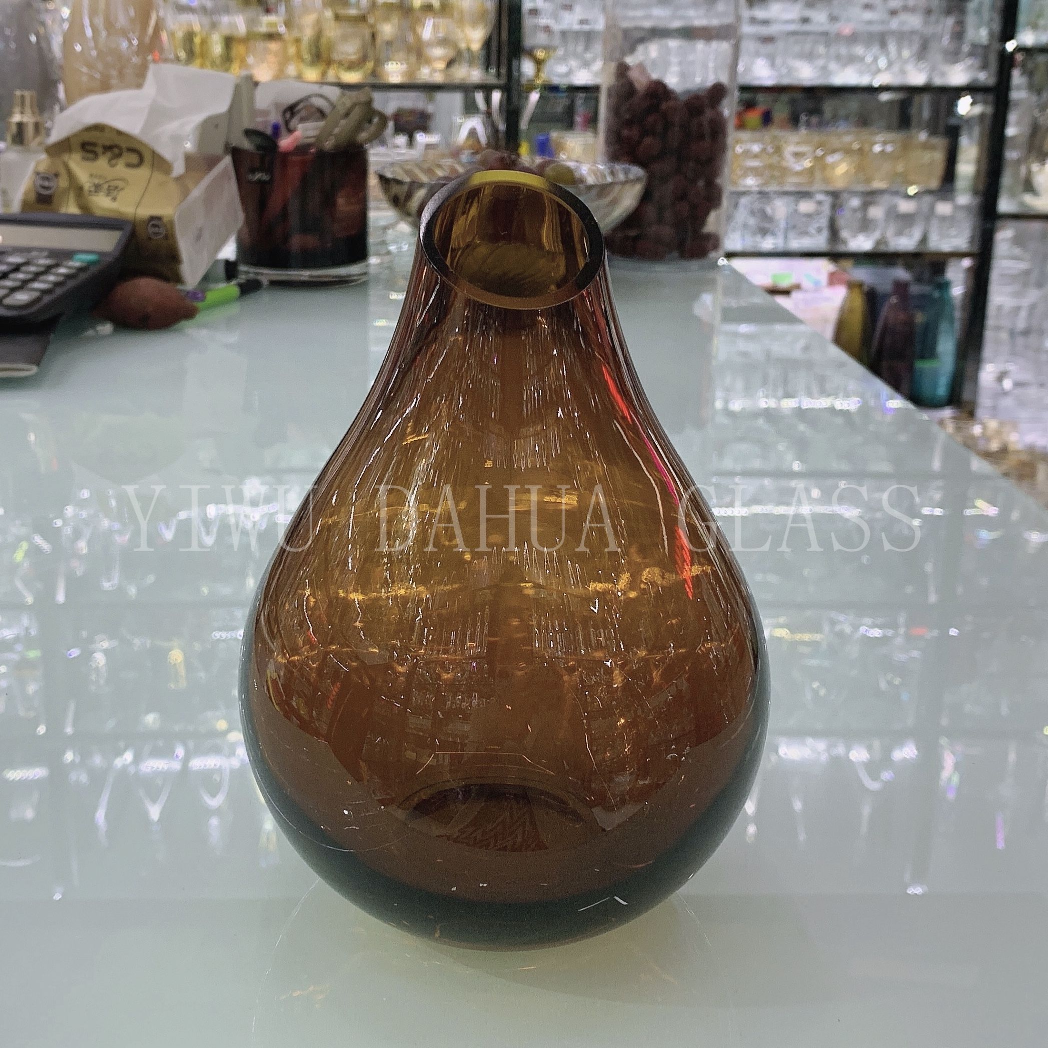 Vase used in various interior settings