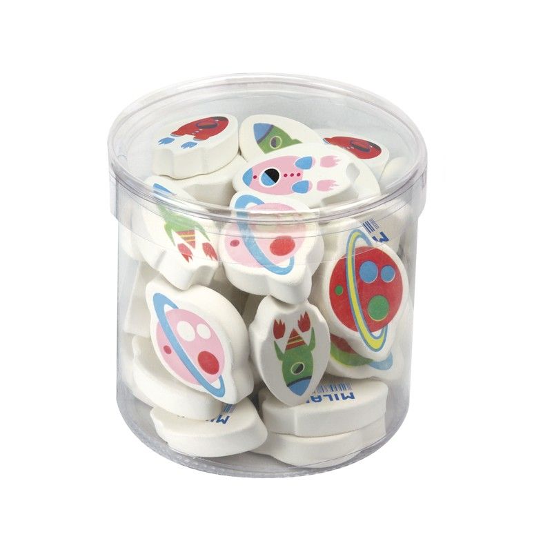 Spanish MILAN Milan Children's Personalized Eraser (Universe Edition) PNM4740SH details Picture