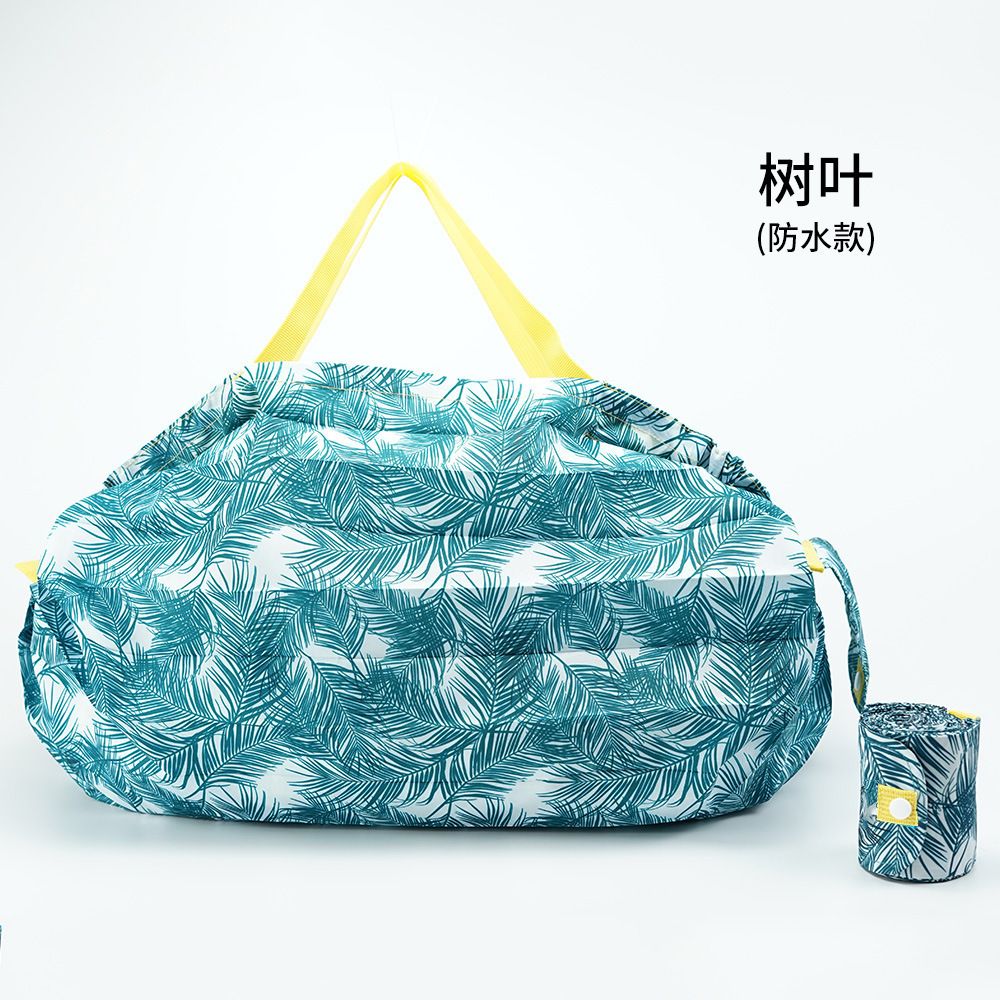 厂家直销日韩版环保购物袋折叠收纳涤纶便携购物袋风琴收纳袋详情6