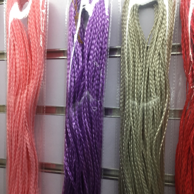 假发机制辫子细节图