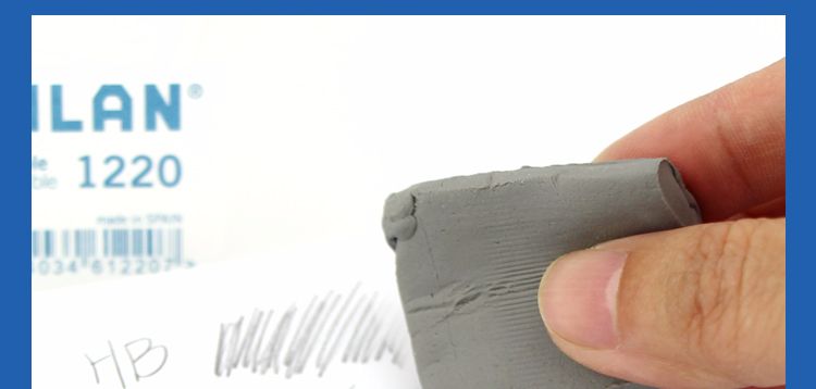 Spanish MILAN Milan Drawing Plastic eraser CCM1220 pic 9