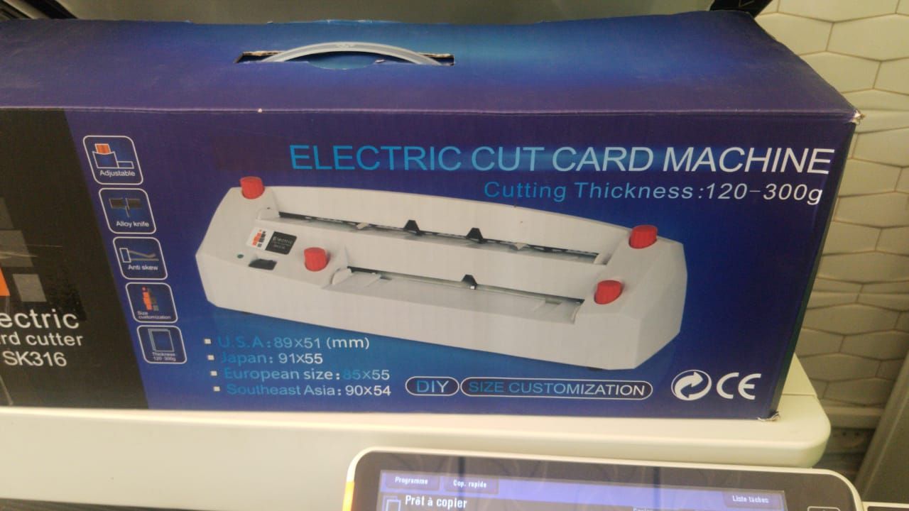 电动名片切卡机切卡机详情图2