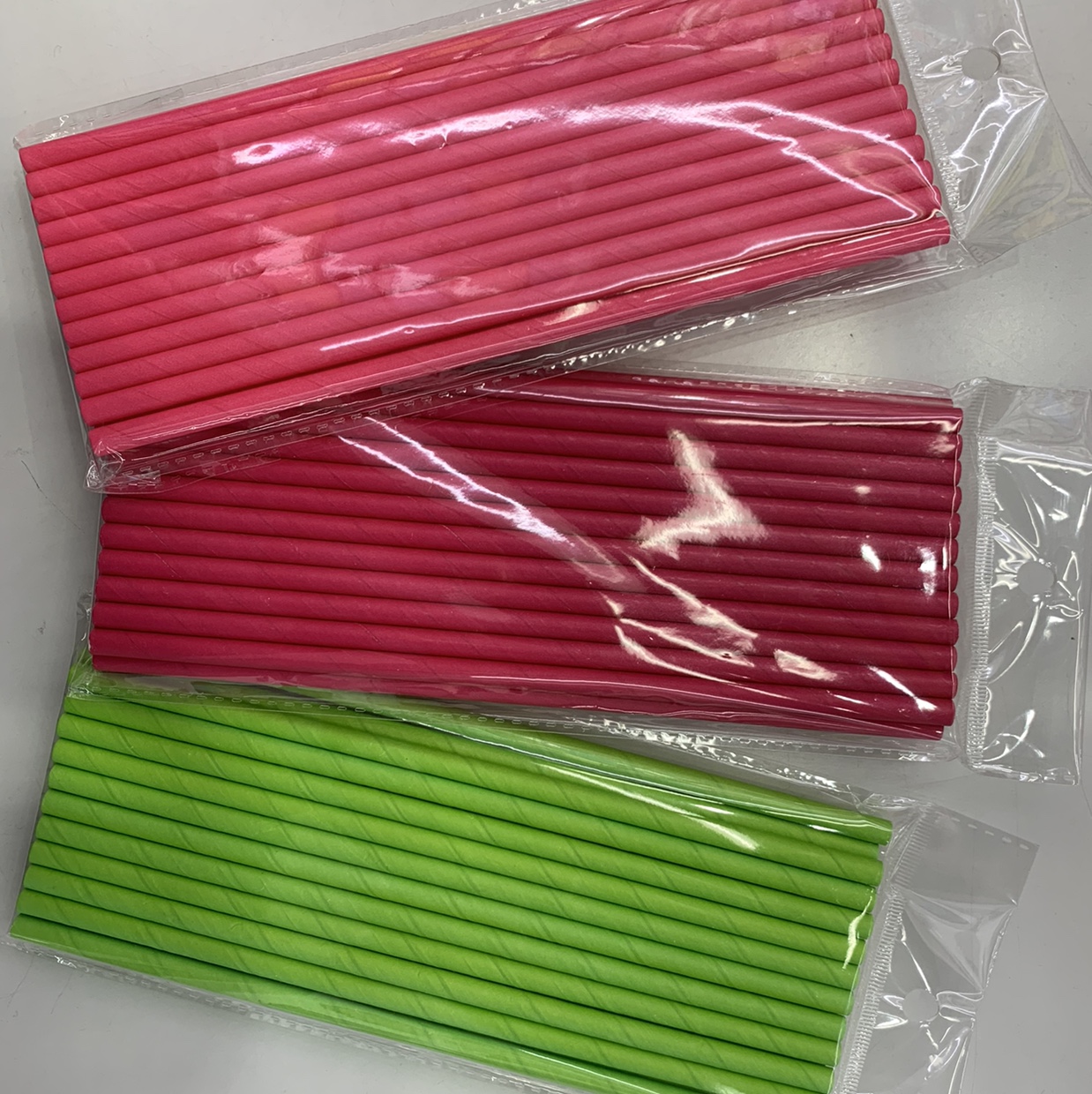 Environmentally degradable paper straw pure color, paper straw party straw party straw thumbnail
