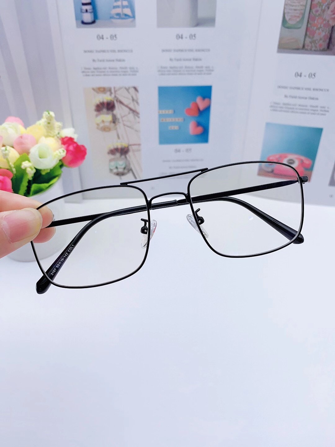 Model: 3197 Metal double beam with Myopia version undefined