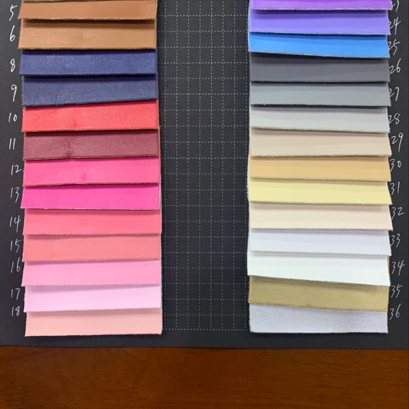 Manufacturer direct selling hot new leather a large number of spot high and low grade bags sofa shoes material fabrics DL251 cases of bags case wet imitation lint Specification drawing