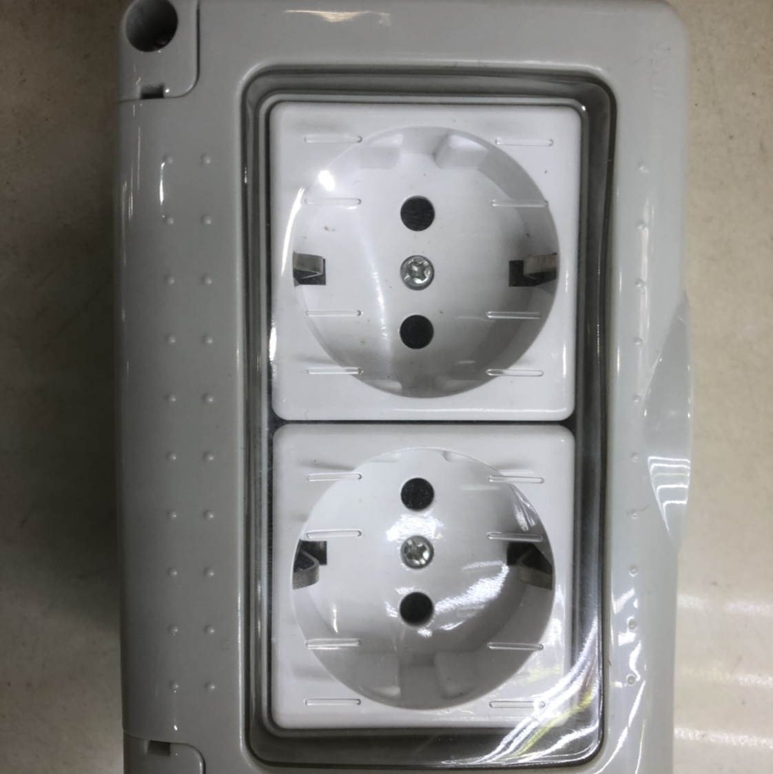 Waterproof dual European plug