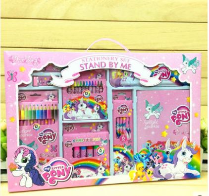 14-piece set of stationery for primary school students, wholesale of learning supplies, birthday gifts, large box gifts Item Picture