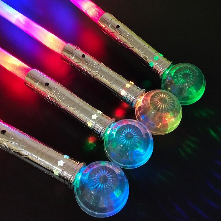 热销新款 四叶草发光棒 led七彩闪光发光棒详情图5