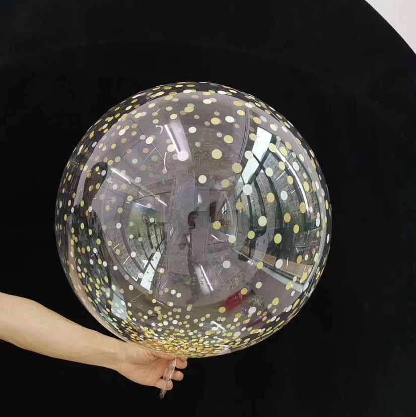 Printed bouncy balls