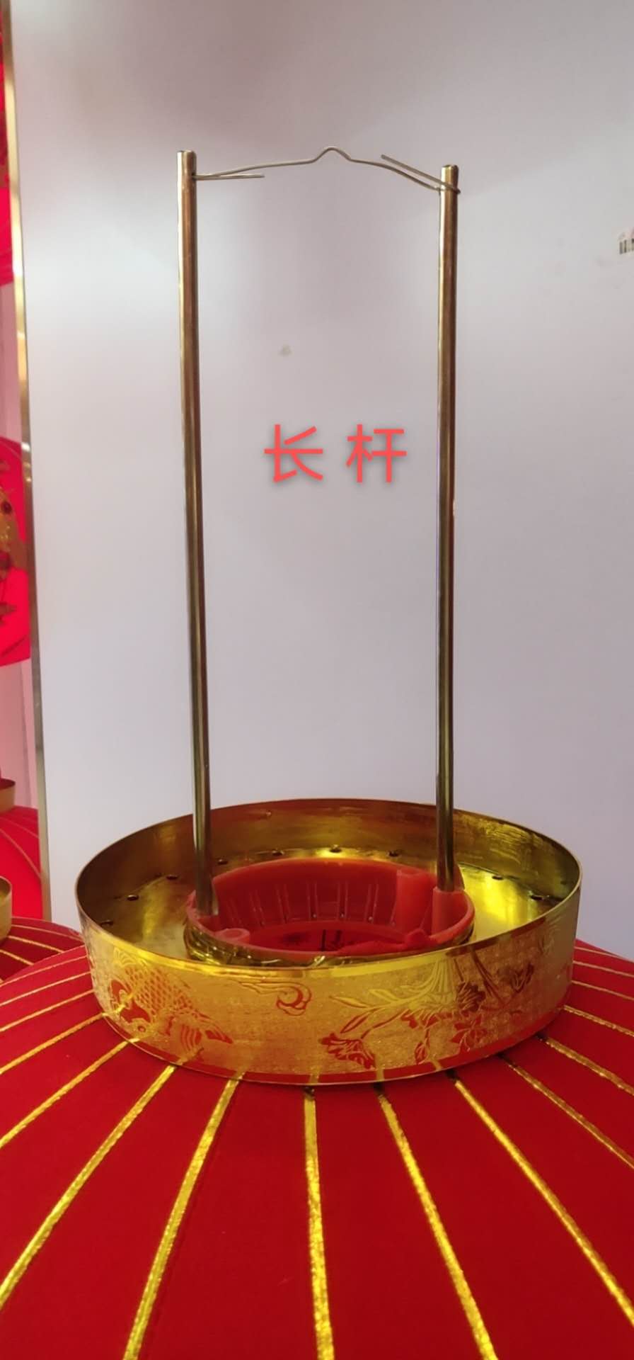 Yiwu quality goods manufacturer's direct gold powder Yuan wedding lantern detail image 3