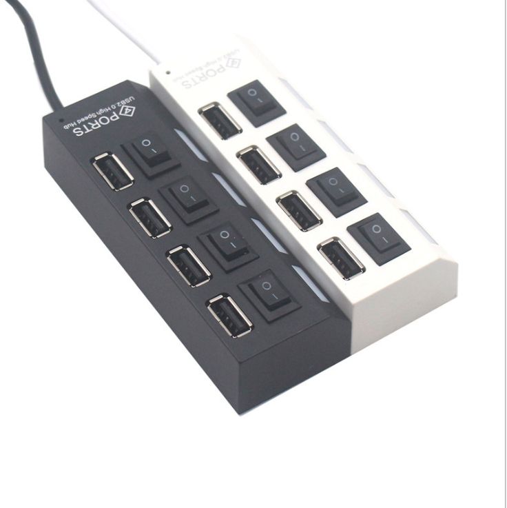 4孔 USB2.0 HUB集线器 USB分线器