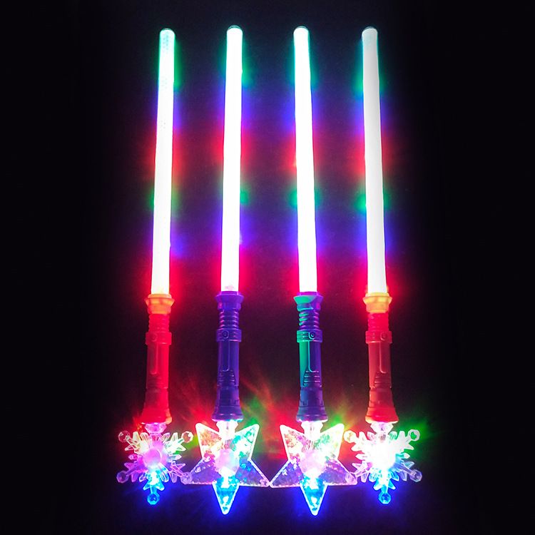 Children's light stick long star light stick LED long Snow stick Magic stick
