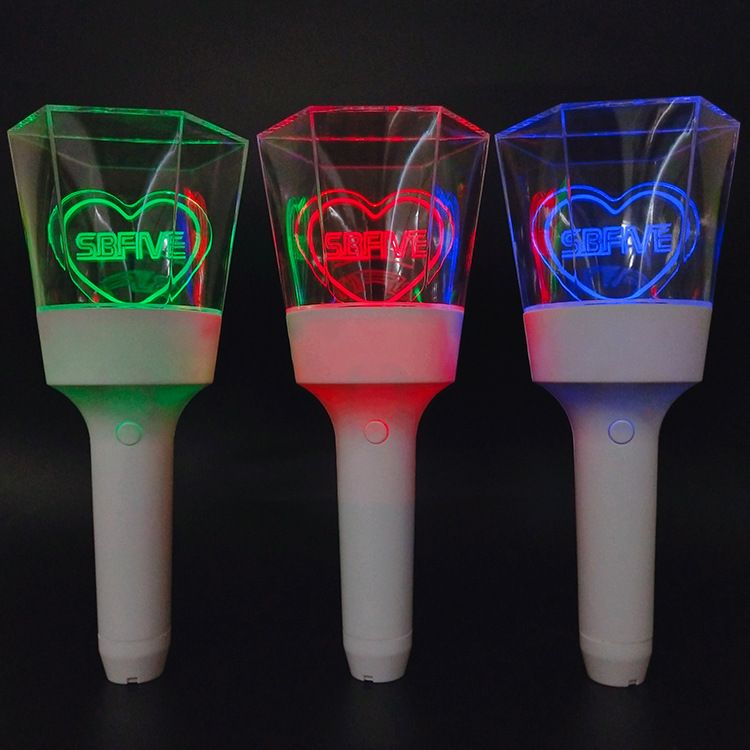 Star concert glow stick Concert glow stick fifteen color remote control glow stick Specification drawing