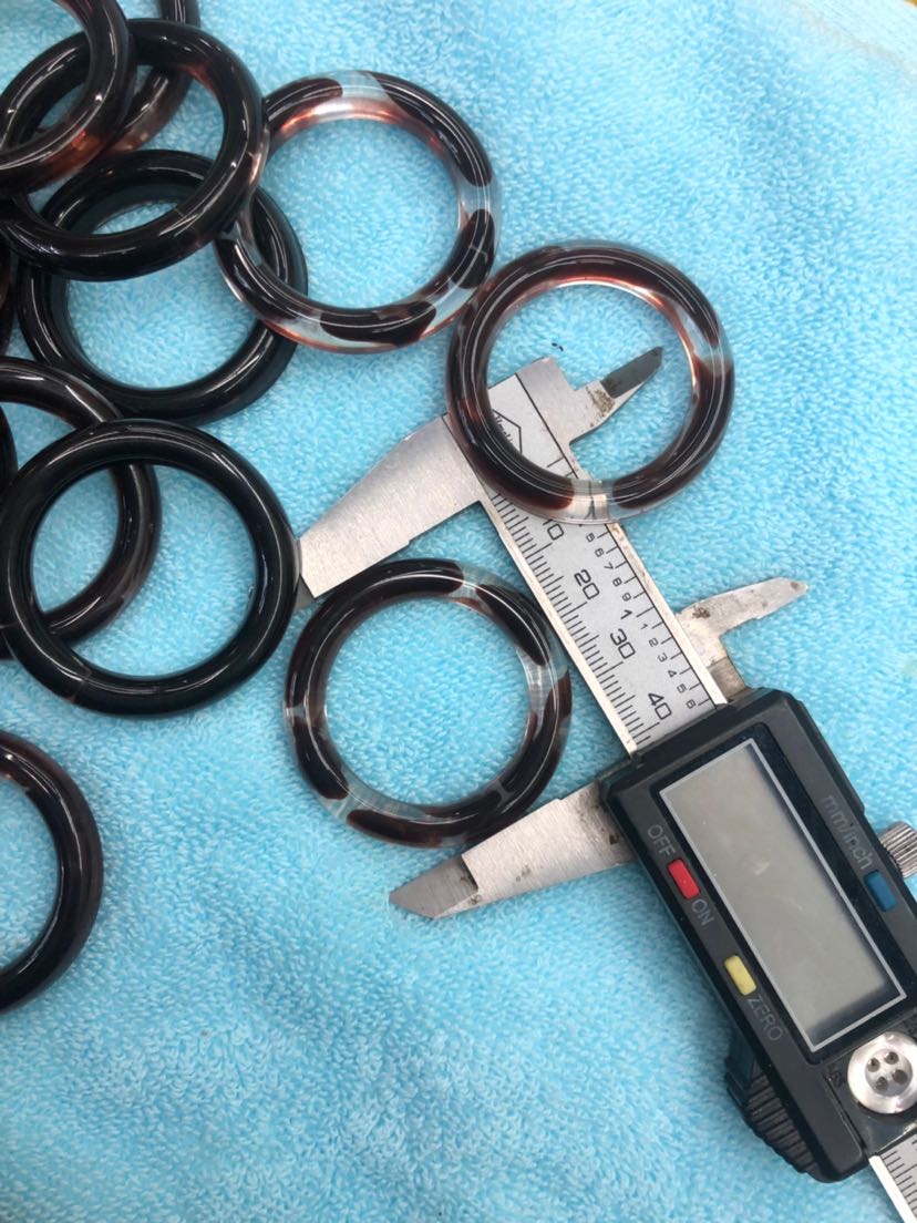 树脂圈圆形环包包连拉环服装衣角环丝巾扣环详情图1