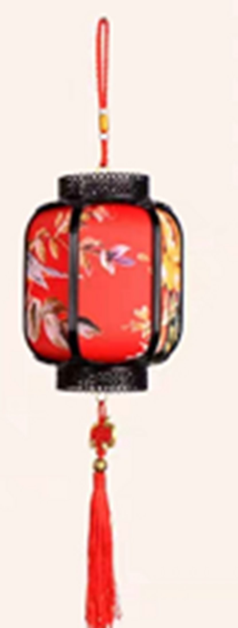 Yiwu Selection antique Camellias wax gourd battery lamp /6308