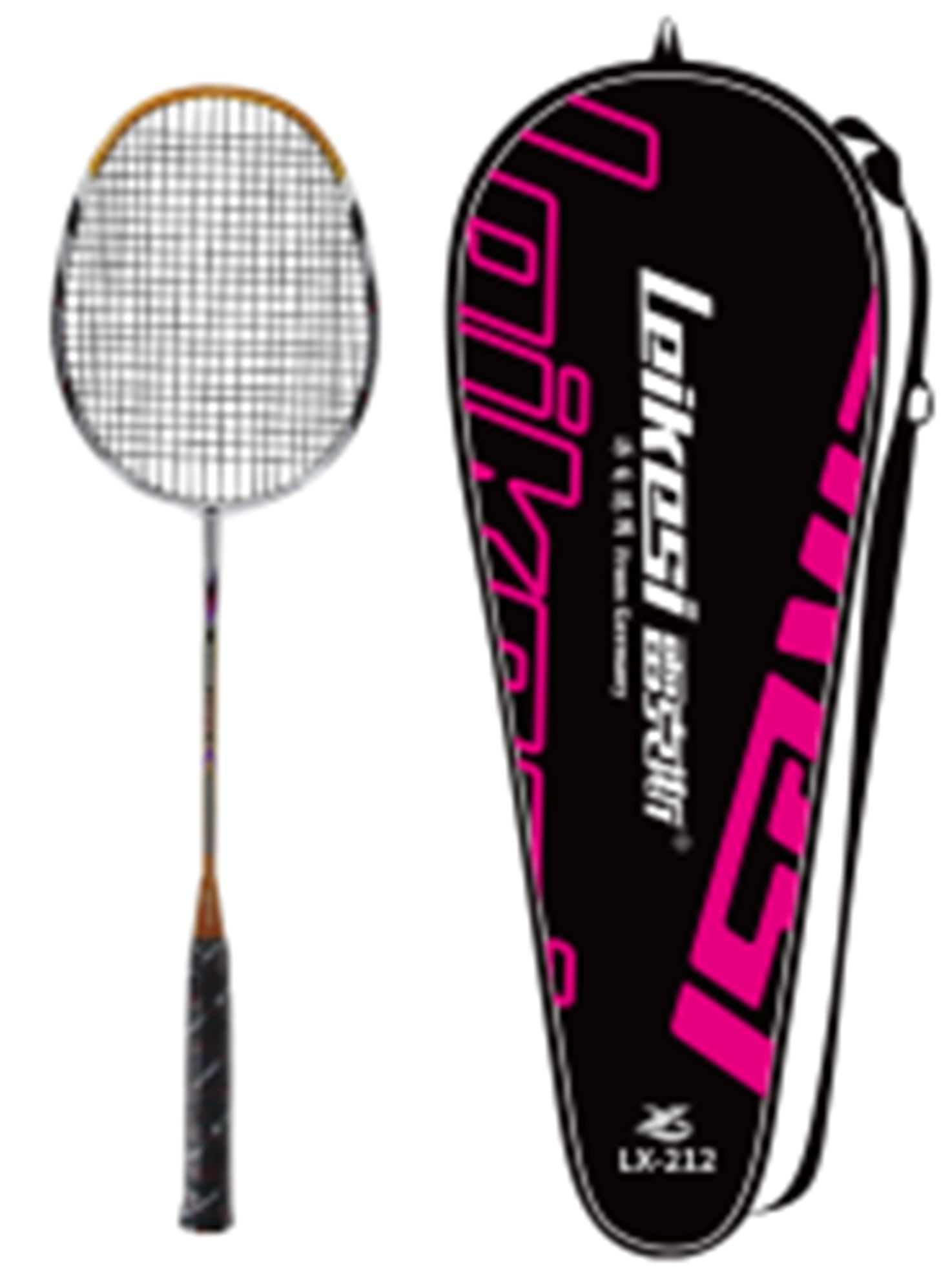 Yiwu Selection Rex LX212 feather pat carbon aluminum body (yellow)/28782