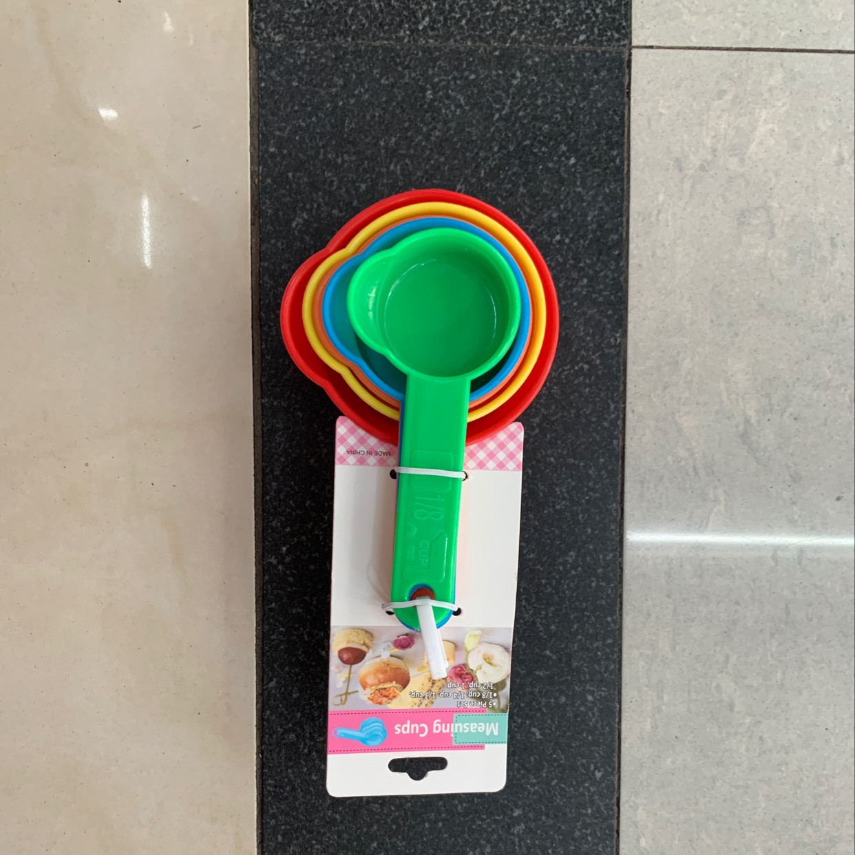 5PC大量杯彩虹量杯烘焙用品家用厨房烹饪家居日用