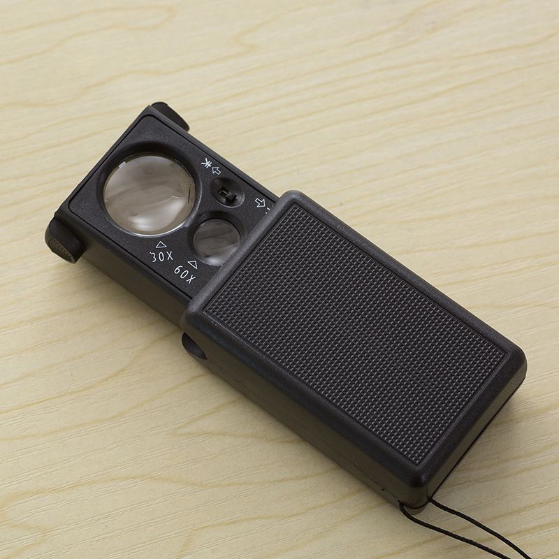 抽拉式带灯验钞放大镜9881详情图5