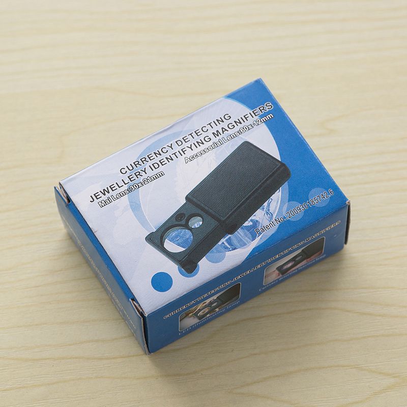 抽拉式带灯验钞放大镜9881详情图6