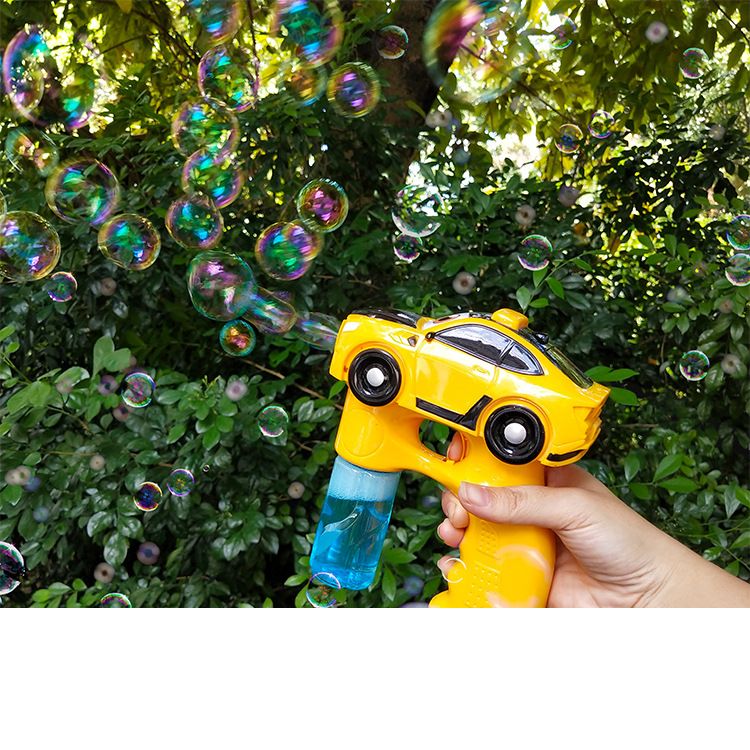 创意新品 儿童汽车泡泡机 电动发光 童趣味玩具