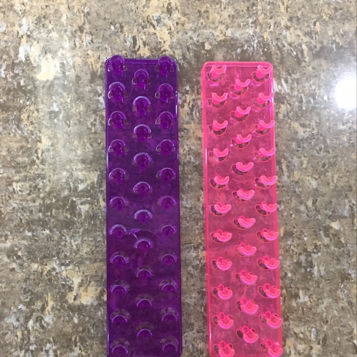 11齿透明连体编织架详情1