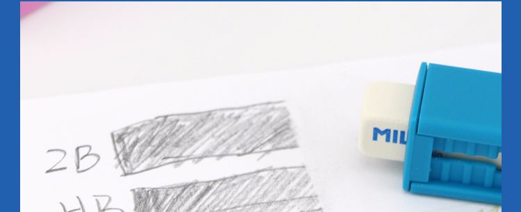 Spanish MILAN Milan 2-in-1 eraser Pencil sharpener push-type pen-shaped stick eraser 4702116 detail image 13