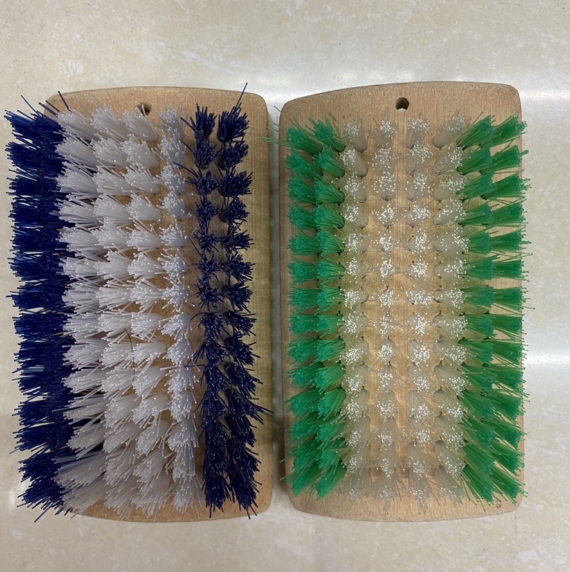 Bamboo clothes brush