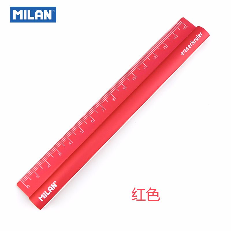 MILAN, Spain 352910 ruler + eraser