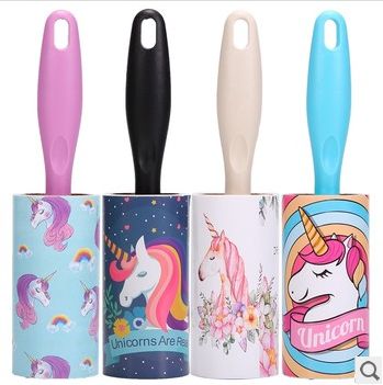 Cartoon Unicorn wool duster creative roller duster tear type duster paper wool remover sweater thumbnail