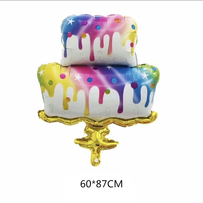 Cake aluminum film balloon