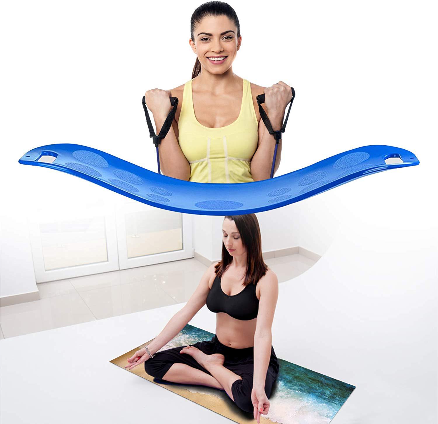  厂家直销平衡板滑板瑜伽辅助器材健身器材健身瑜伽板可定制详情2