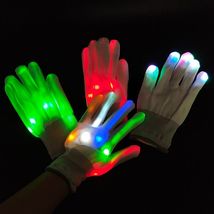 LED发光手套 定制发光手套 舞台表演道具