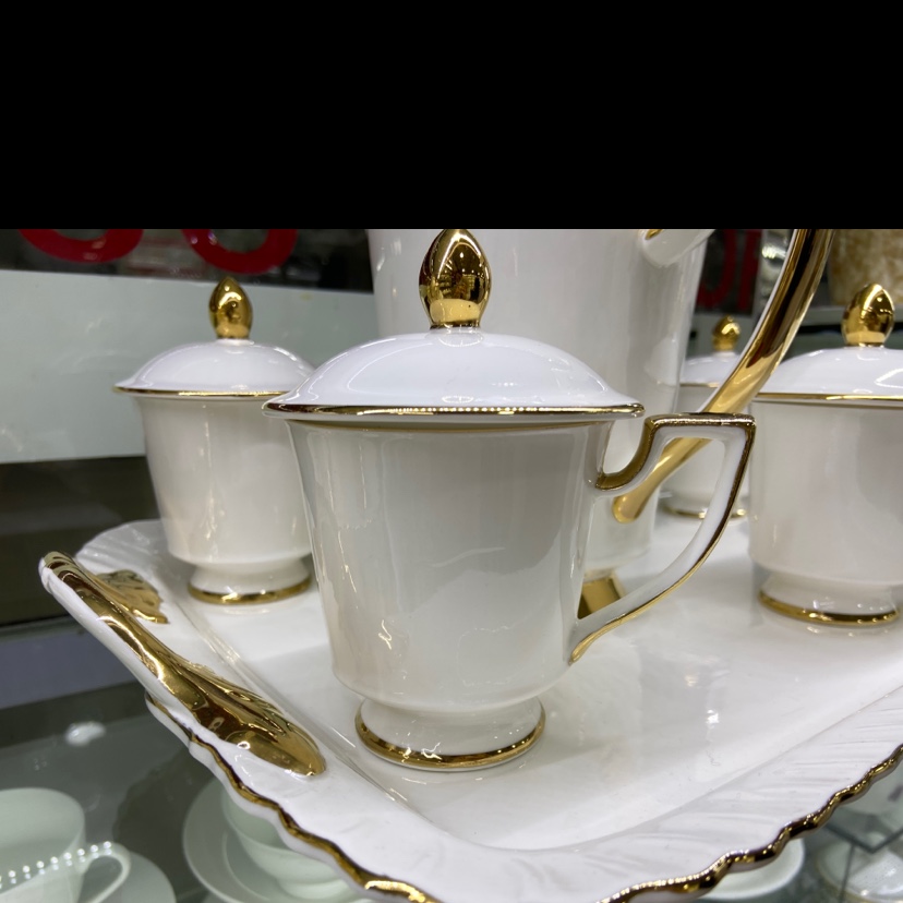 Phnom Penh Palace Style Tea Set Set Tea Cup 2022 New Model details Picture