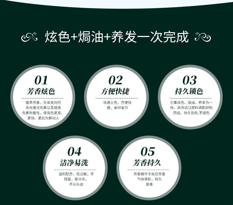 240mlWILD OLIVE奥绿芙染发剂2020新款 咖啡色详情图6