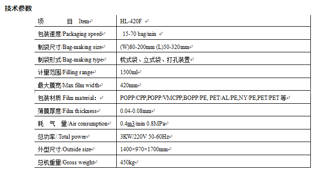 420 Lapel powder Packaging machine pic 3