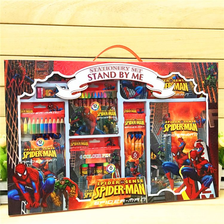 14-piece set of stationery for primary school students, wholesale of learning supplies, birthday gifts, large box gifts detail image 9