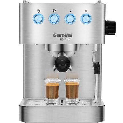 格米莱 crm3005E咖啡机家用意式小型手动现磨打奶泡泵压式半自动