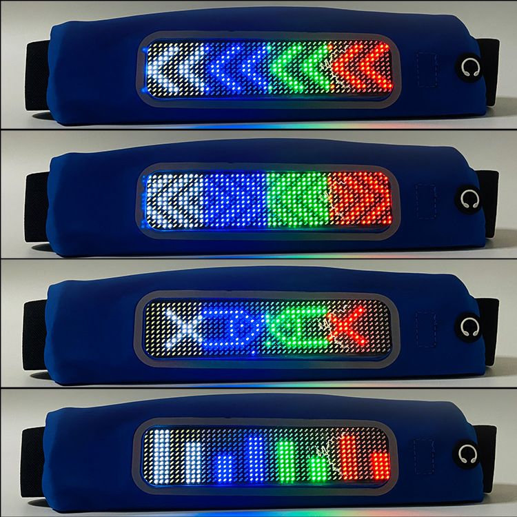 Hot style APP multi-functional luminous belt outdoor exercise hiking night running cycling charging luminous belt