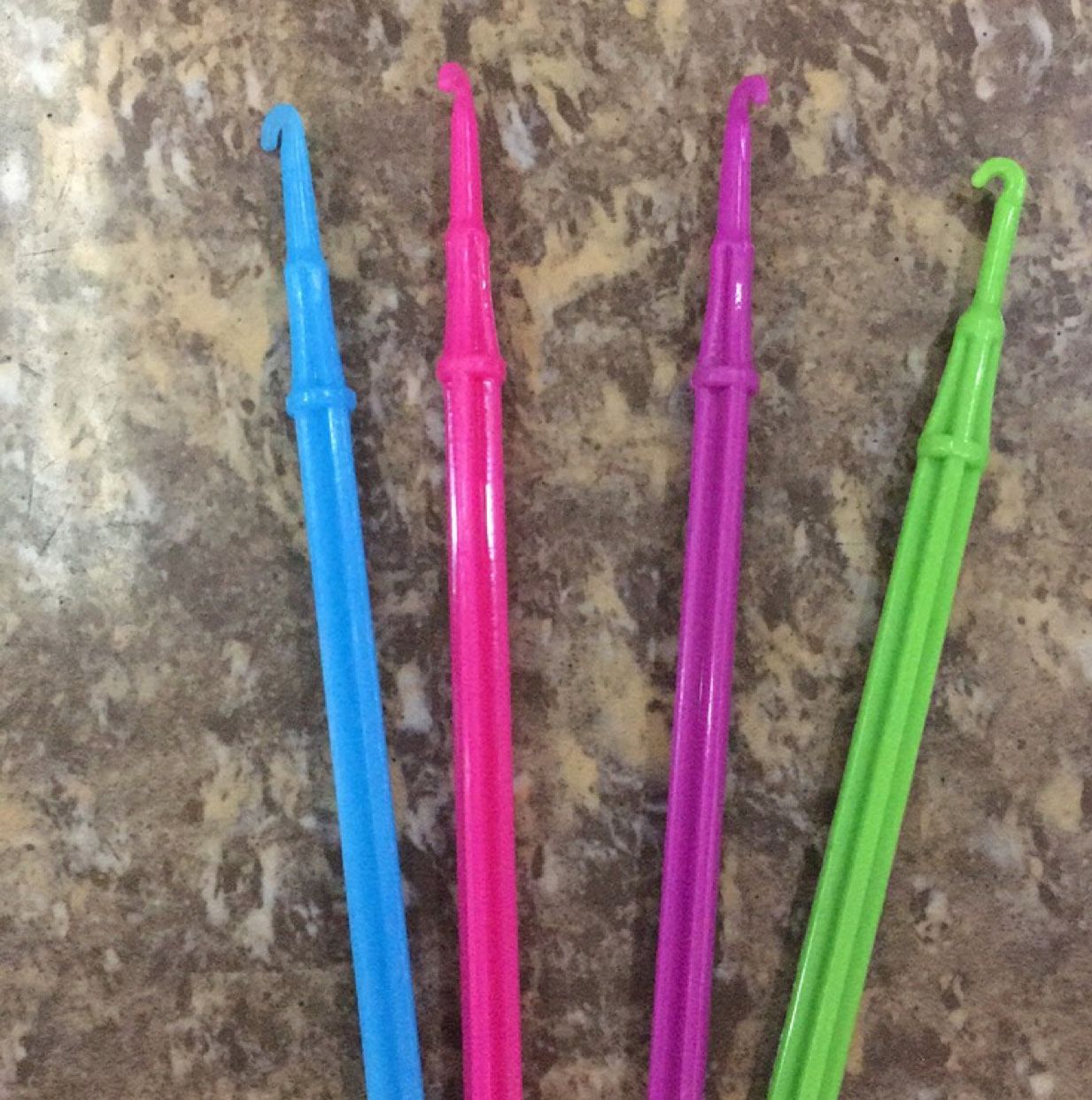 彩虹编织手链伞钩针详情1