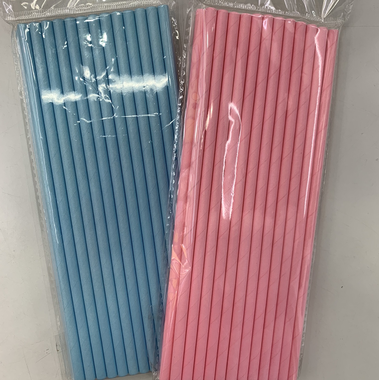 Environmentally degradable brown paper straw powder, blue brown paper straw party straw party thumbnail