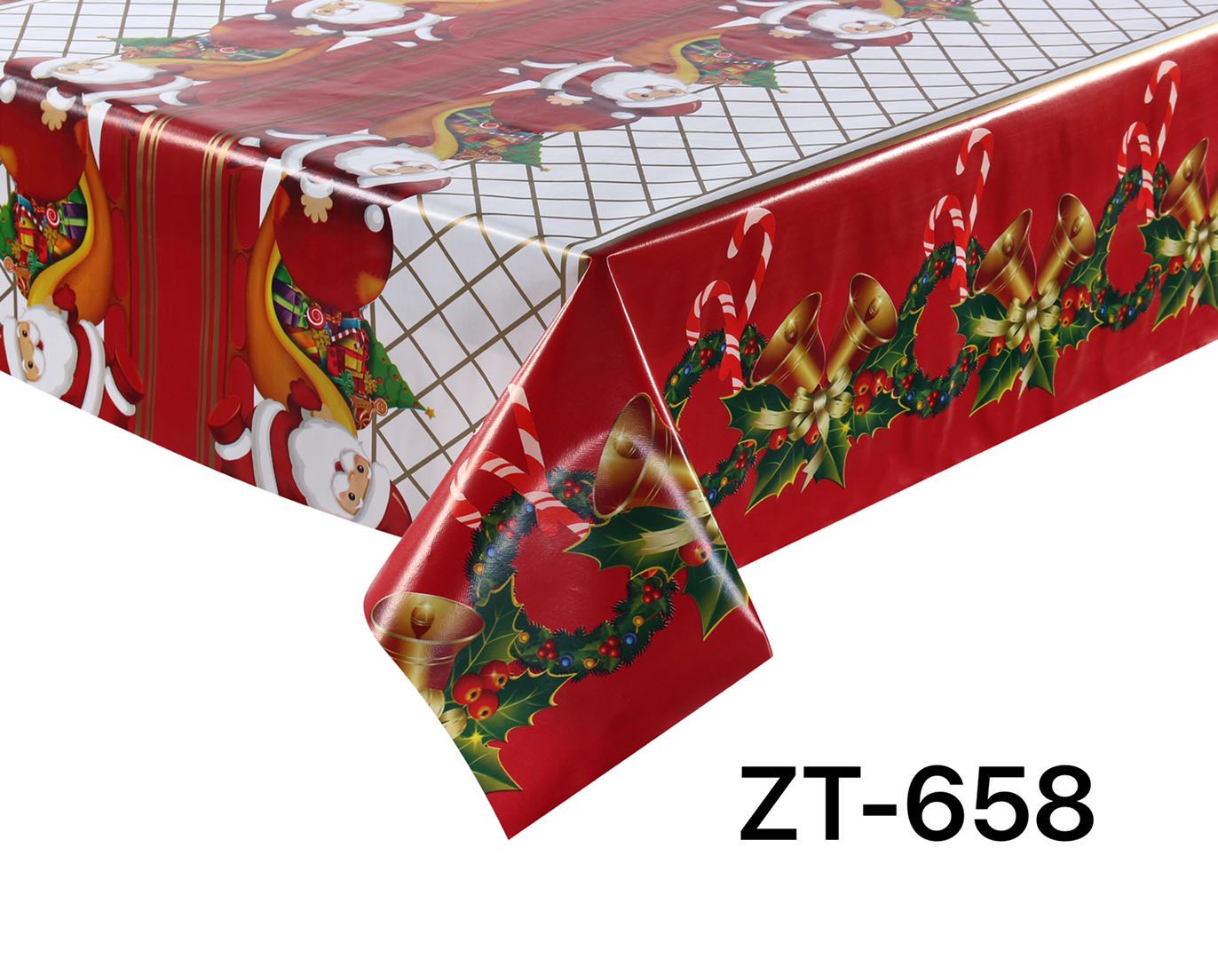 PVC printed tablecloth Christmas style non-woven fabric tablecloth with custom patterns and thickness, factory direct sales Application Scenario