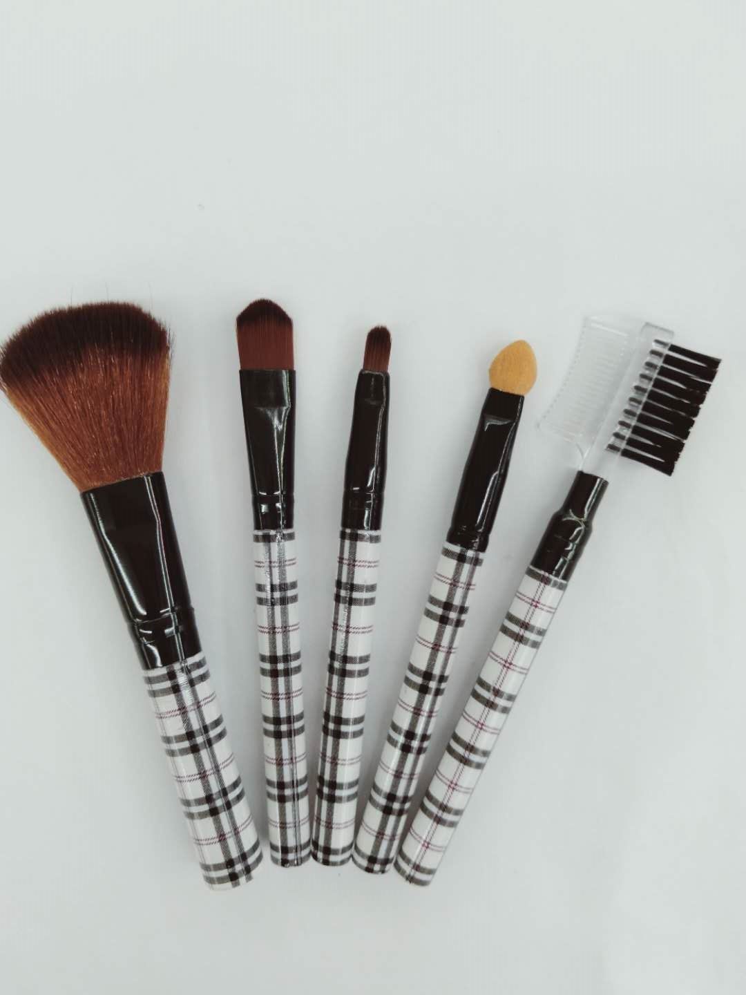 5 sets of makeup brushes, makeup tools, eyebrow brushes, eyeshadow brushes, lip brushes. Factory direct sales. Customized makeup brushes based on samples