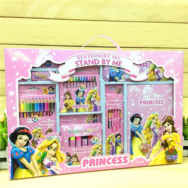 14-piece set of stationery for primary school students, wholesale of learning supplies, birthday gifts, large box gifts detail image 7