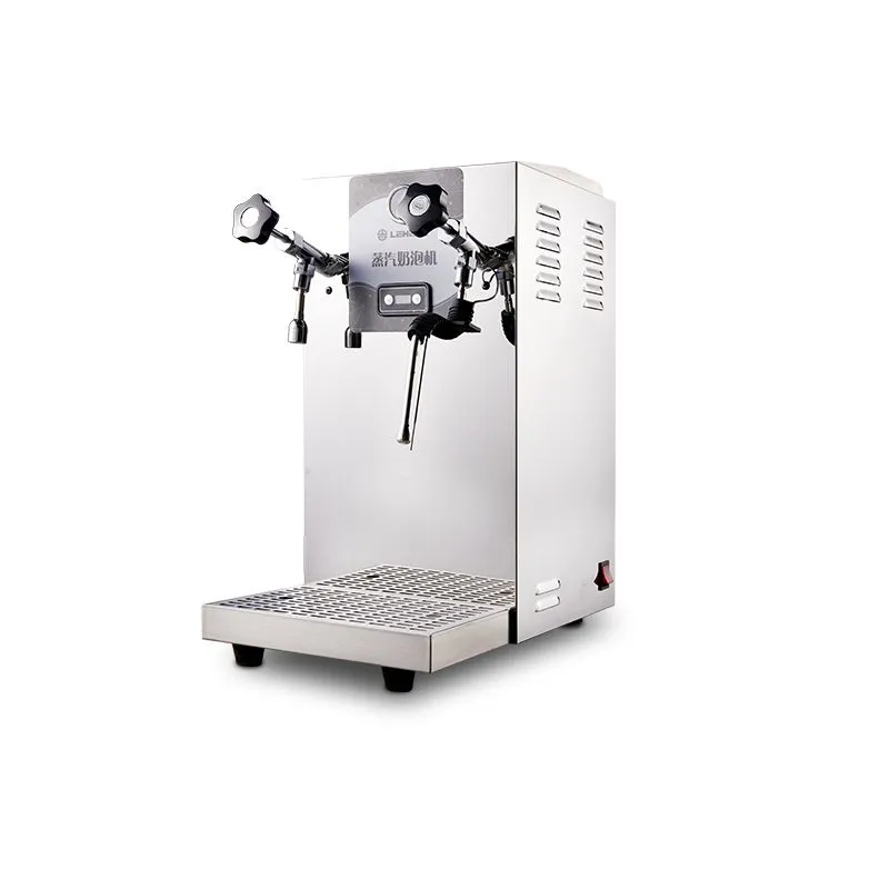 The Lehehe steam boiling water milk foaming machine is a commercial multi-functional fully automatic milk tea shop beverage heating and tea extraction machine for milk blending detail image 1