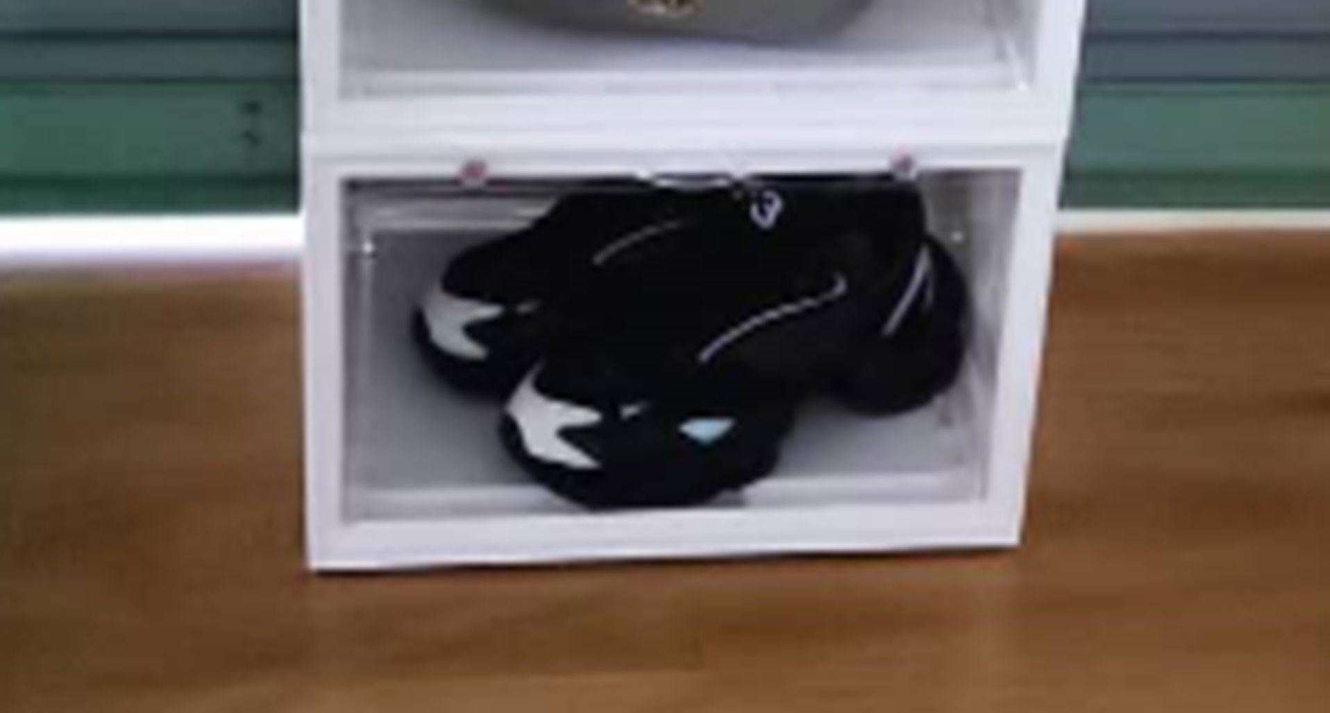 Yiwu Selection QP500 side door shoe box (milky white) /34259